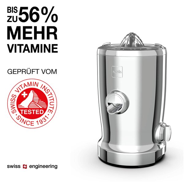 Novis Odšťavovač VitaJuicer VDE NewGen SX-3 (chromová)