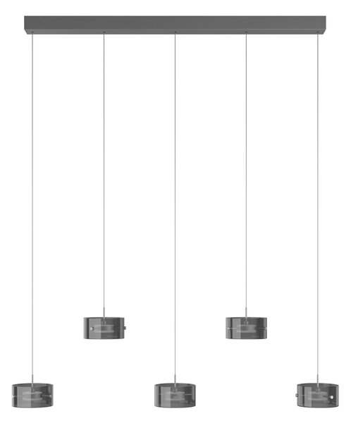 ZÁVESNÉ LED SVIETIDLO, 128/16/150 cm Novel - Interiérové svietidlá