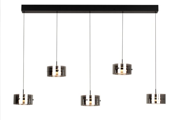ZÁVESNÉ LED SVIETIDLO, 128/16/150 cm Novel - Interiérové svietidlá