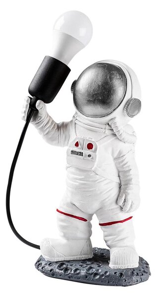 Detská lampička ASTRONAUT 1xE27/40W/230V strieborná/biela