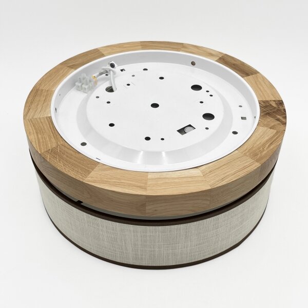 Brilagi - LED stropné svietidlo BELLADONNA LED/20W/230V pr. 30 cm krémová/dub