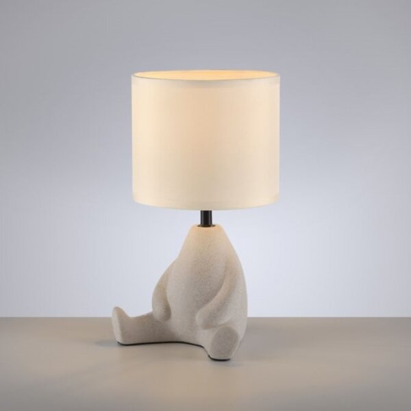 JUST LIGHT. 14190-39 - Stolná lampa TED 1xE27/25W/230V béžová