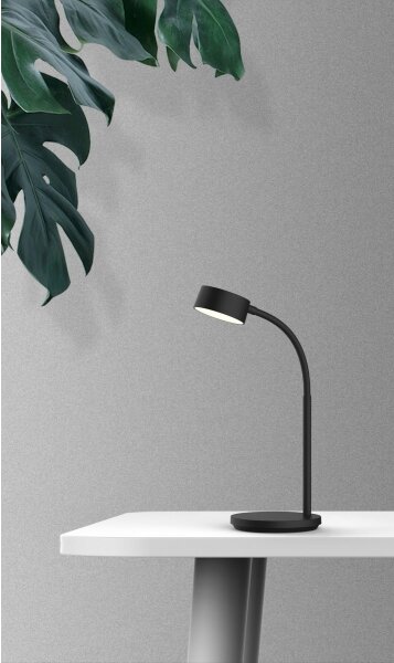 Top Light-LED Stmievateľná dotyková stolná lampa BELLA LED/4,8W/5V 3000/4000/6500K čierna