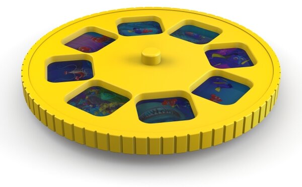 Philips 71769/90/16 - LED Detský projektor DISNEY DORY LED/0,1W/3xAAA