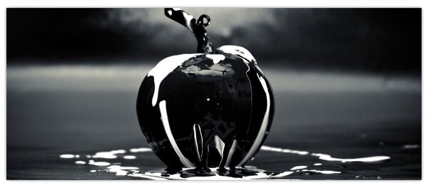 Obraz čierneho jablká (120x50 cm)