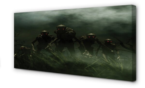 Obraz canvas zombie mraky 100x50 cm