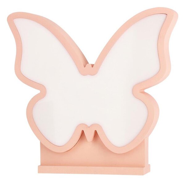 LED detská stolná lampa BUTTERFLY LED/14W/230V ružová