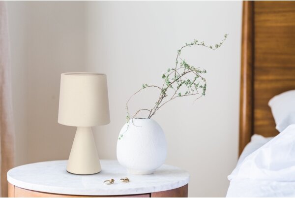 Stolná lampa SATTI 1xE14/40W/230V krémová