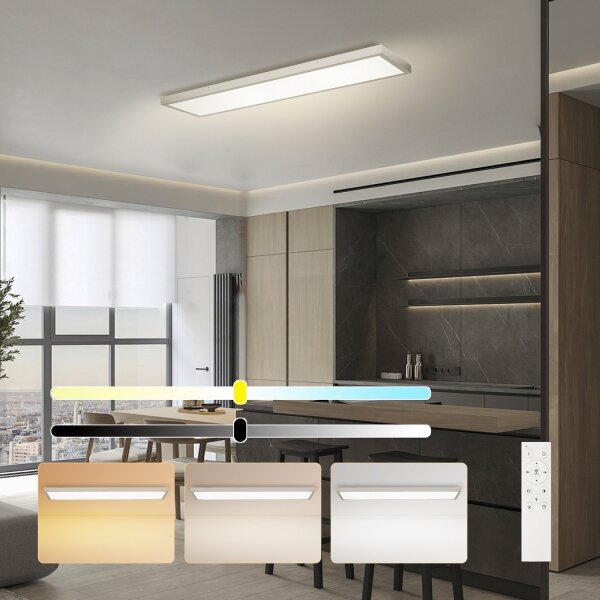 Brilagi-LED Stmievateľné kúpeľňové svietidlo FRAME SMART LED/50W/230V 120x30 IP44 + DO