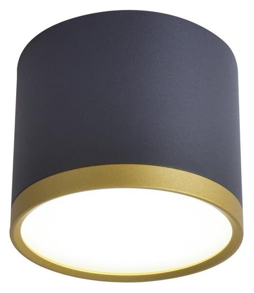 LED Bodové svietidlo TUBA LED/9W/230V čierna/zlatá