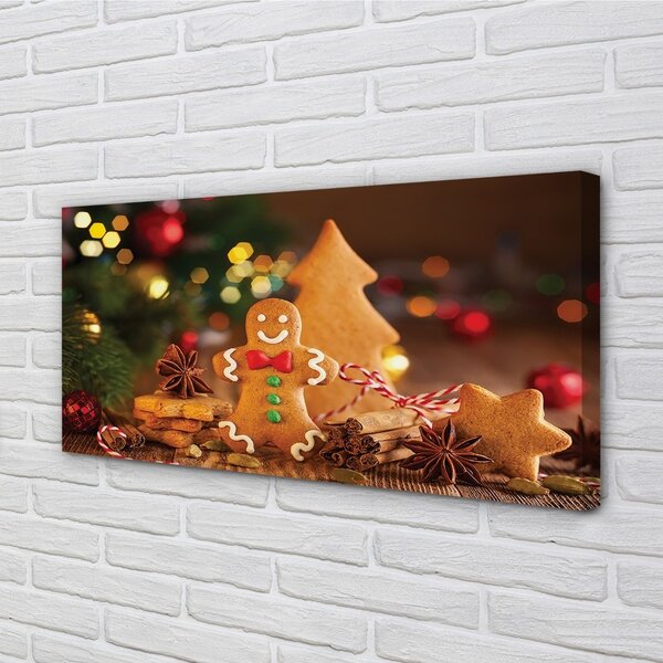 Obraz na plátne perník gule 100x50 cm