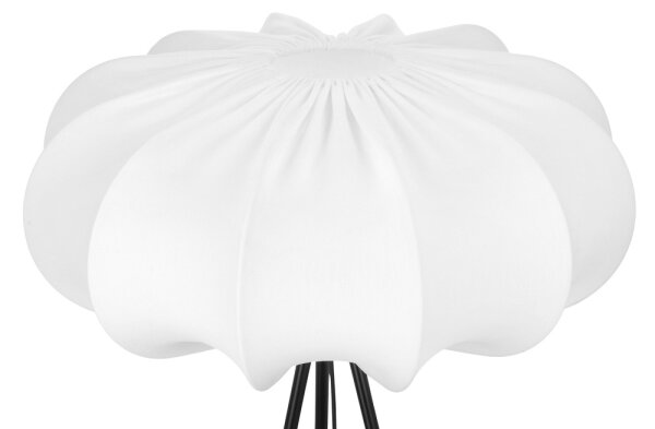 Stojacia lampa CAFEE 1xE27/40W/230V biela/čierna