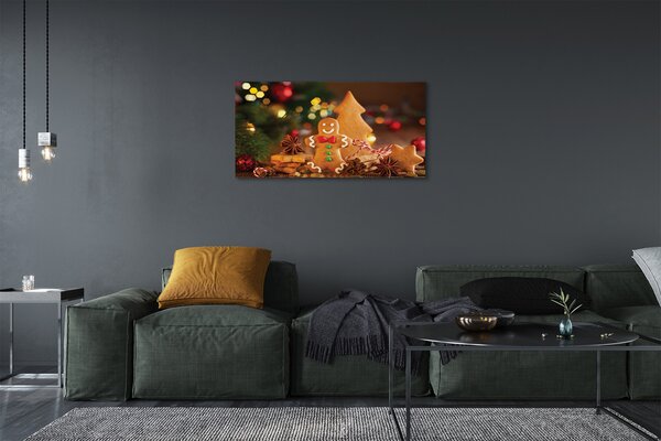 Obraz na plátne perník gule 100x50 cm