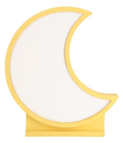 LED Detská stolná lampa MOON LED/12W/230V žltá