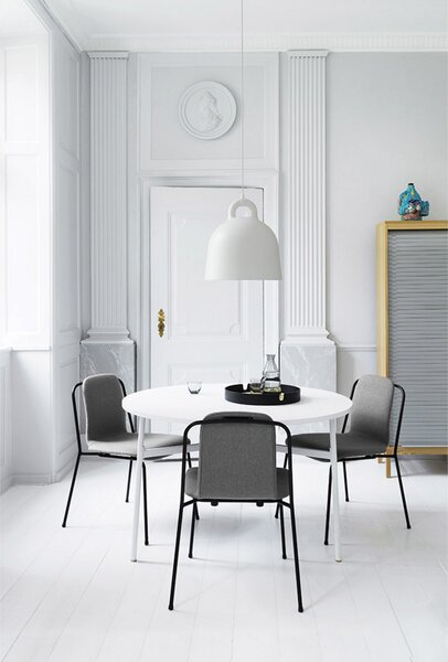 Závesné svietidlá Normann Copenhagen, Biela, Obývacia izba, Hliník