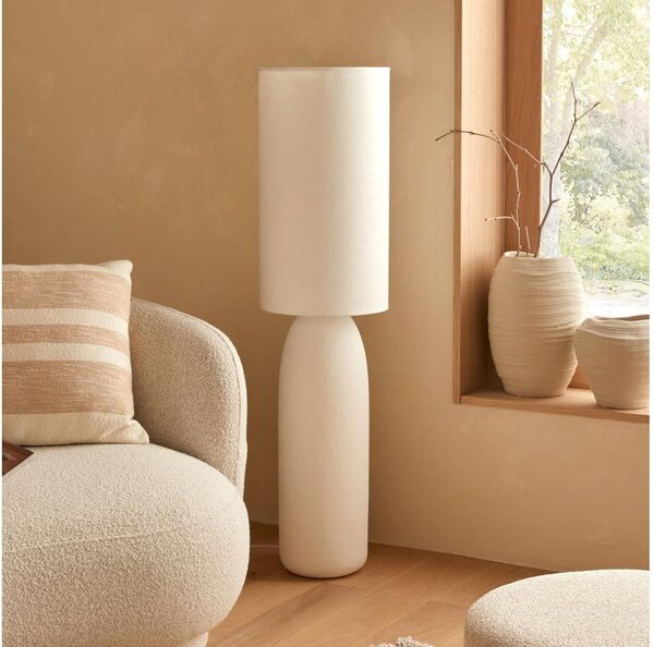 Atmosphera - Stojacia lampa KEYAH 1xE27/40W/230V 111 cm biela