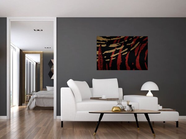 Obraz abstrakcie (90x60 cm)