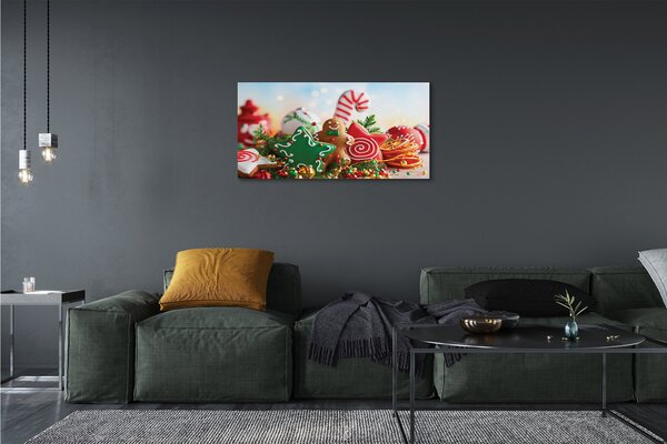 Obraz na plátne perník gule 100x50 cm