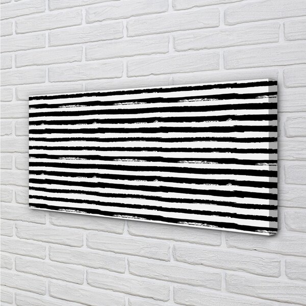 Obraz na plátne Nepravidelné pruhy zebra 100x50 cm