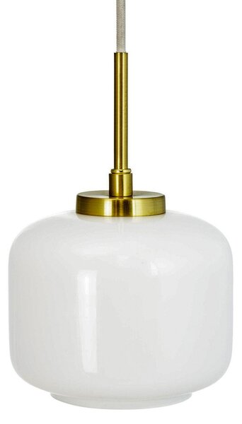 Závesné svietidlá Dyberg Larsen, Arp, stmievateľné, Zlatá / Mosadz, Obývacia izba, Sklo, Dizajnový