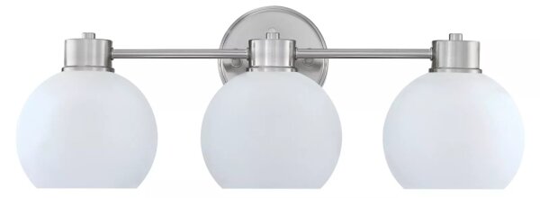 Westinghouse 6124840 - Nástenné svietidlo DORNEY 3xE27/60W/230V