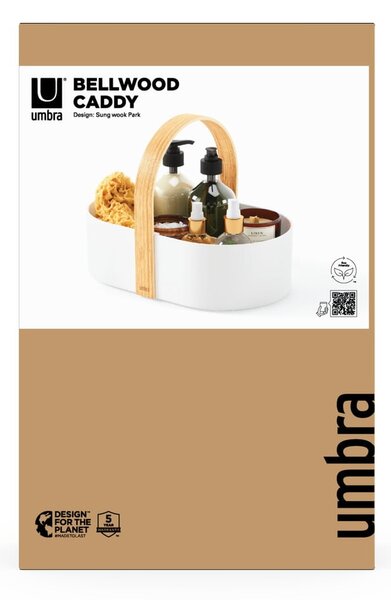 Biely kúpeľňový organizér Bellwood – Umbra