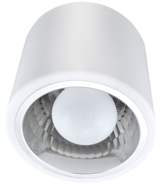 LED RGBW stmievateľné bodové svietidlo JUPITER 1xE27/6,5W/230V pr. 13 cm biela