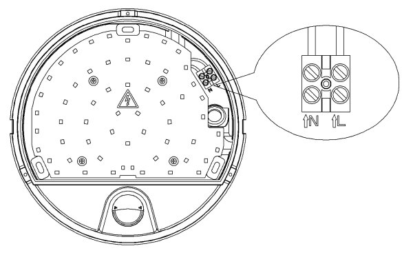 Top Light - LED vonkajšie nástenné svietidlo so senzorom BARI LED/15W/230V IP54