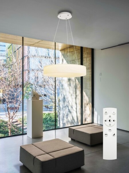 Top Light - HALO LED stmievateľný luster na lankách LED/60W/230V 3000-6500K, priemer 60 cm + diaľkové ovládanie