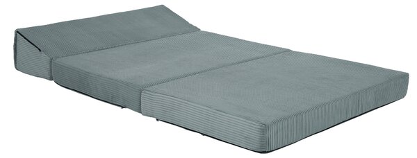 KONDELA Skladací matrac/kreslo, 2v1, mentolová, VEDIS