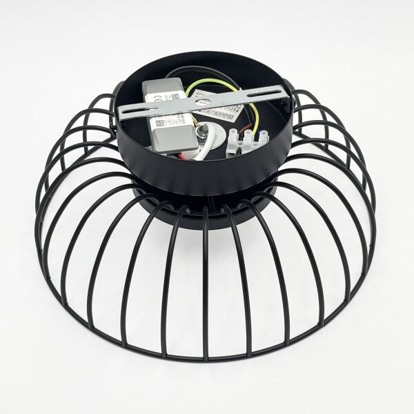 LED stropné svietidlo BETSY LED/12W/230V pr. 25 cm čierne