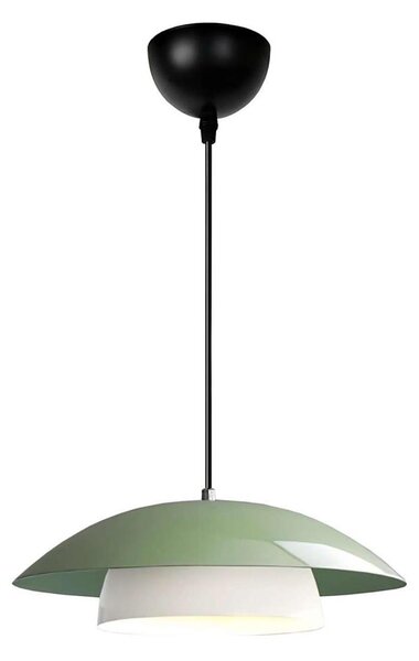 Závesné svietidlo na lanku MOONLIGH 1xE27/40W/230V zelené