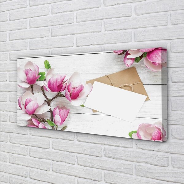 Obraz canvas Magnolia dosky 100x50 cm