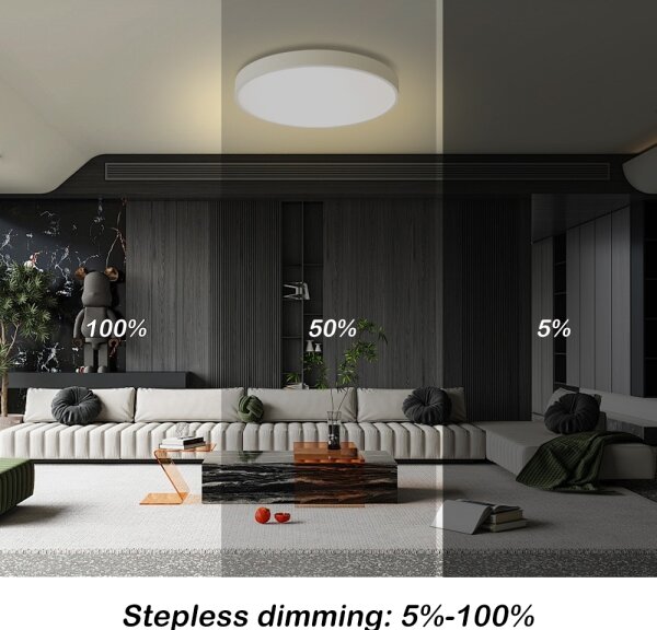 Brilagi - LED stmievateľné svietidlo POOL LED/60W/230V 3000-6000K priemer 60 cm biela + diaľkové ovládanie