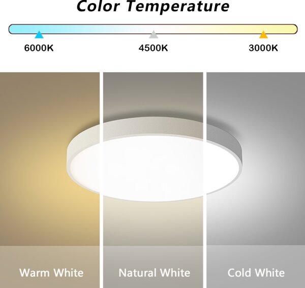 Brilagi - LED stmievateľné svietidlo POOL LED/60W/230V 3000-6000K priemer 60 cm biela + diaľkové ovládanie