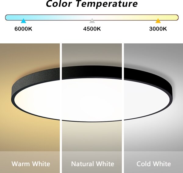 Brilagi - LED stmievateľné svietidlo POOL SMART LED/180W/230V, priemer 120 cm, Wi-Fi Tuya, čierne + diaľkový ovládač