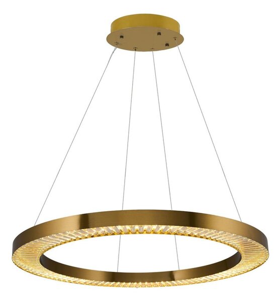 LED luster na lane JESI LED/90W/230V 3000K pr. 100 cm bronzový