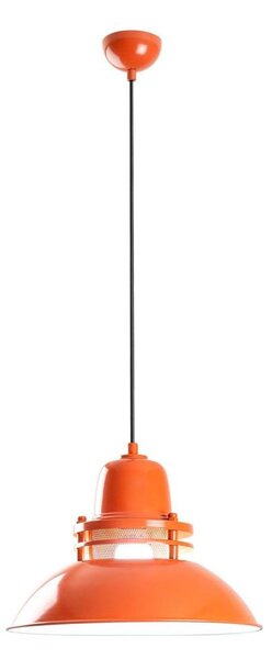 Luster na lanku TIBET 1xE27/40W/230V oranžový