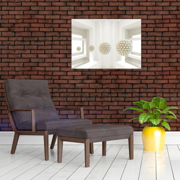 Obraz - Pohľad dovnútra - abstraktné (70x50 cm)