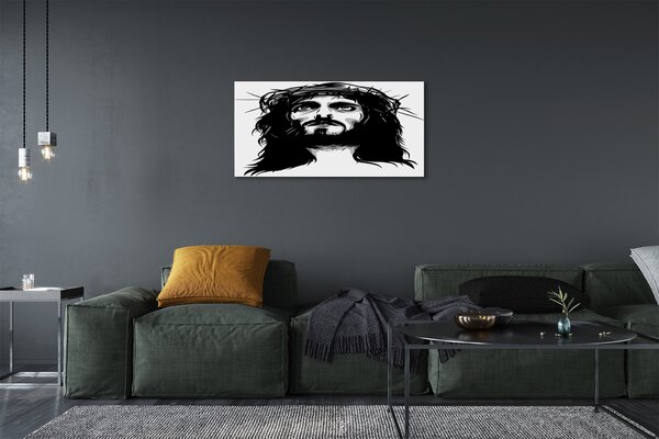 Obraz na plátne ilustrácie Ježiša 100x50 cm