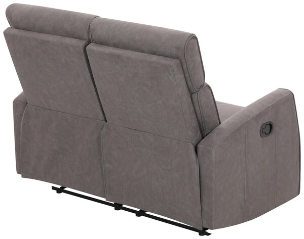 DVOJMIESTNA POHOVKA, textil, sivá Xora - Sedačky