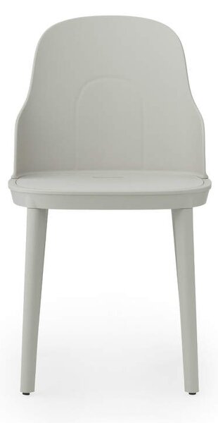 Normann Copenhagen Stolička Allez Chair, celoplastová, warm grey