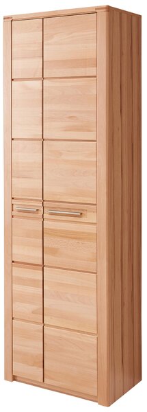 PREDSIEŇOVÁ SKRIŇA, farba buka, jadrový buk, 65/201/40 cm Linea Natura - Skrine, Online Only