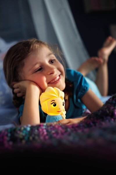 Philips 71768/03/16 - LED detská lampa DISNEY ELSA LED/0,3W/3V