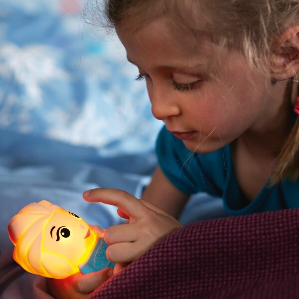 Philips 71768/03/16 - LED detská lampa DISNEY ELSA LED/0,3W/3V