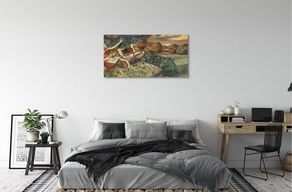 Obraz canvas Štyria tanečníci - Edgar Degas 100x50 cm