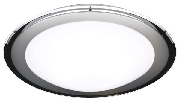 Aigostar - stmievateľné LED stropné svietidlo 60W/230V 2700-6500K priemer 52,7 cm chróm + diaľkové ovládanie