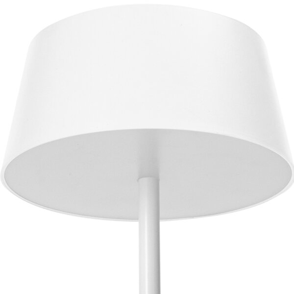 Aigostar-LED RGBW Stmievateľná stolová lampa s zásuvkami a USB LED/4,6W/230V biela