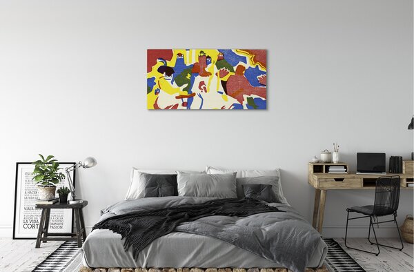 Obraz canvas Oriental (Orientalisches) - Wassily Kandinsky 100x50 cm