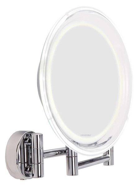Lanaform - LED Nástenné kozmetické zrkadlo WALL LED/4xAAA